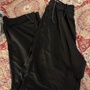 Reebok Men's Black Elastic Waist Joggers